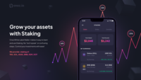Screenshot of The Onez White Label Wallet enables users to engage in crypto staking - a powerful way to earn rewards on their digital assets. Users can easily stake selected cryptocurrencies directly within the wallet, unlocking the potential for passive income generation.
