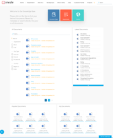 Screenshot of Knowledge base
