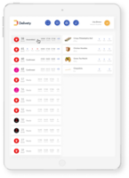 Screenshot of Order Assembly Dashboard(OAD)