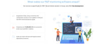Screenshot of what makes MAP Policy Partners monitoring solution unique?