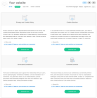 Screenshot of Dashboard