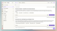 Screenshot of the interface to track every opportunity from inbox to won or lost. AI relevance scores help prioritize the tenders most likely to match.