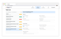 Screenshot of Paperless document collection and verification