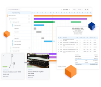 Screenshot of the interface for the comprehensive management of company business processes. It combines functionalities from various business solutions and includes modules for efficient management of production processes and accounting activities.