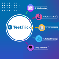 Screenshot of a visual overview of TestTrick