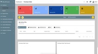 Screenshot of Purchase Order Dashboard
