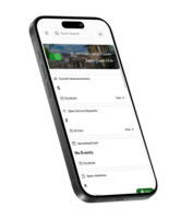 Screenshot of Mobile App