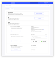Screenshot of Mati - Integration option