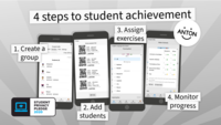 Screenshot of the classroom setup process, completed in less than 5 minutes