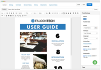 Screenshot of Flexible articles and content management