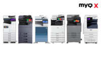 Screenshot of printers. MyQ X is a multivendor solution, supporting a wide range of printers from leading printer manufacturers.